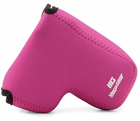 MegaGear MegaGear Neoprenowe etui kompatybilne z Sony Alpha A6600 (18-135 mm) - różowe MG1869