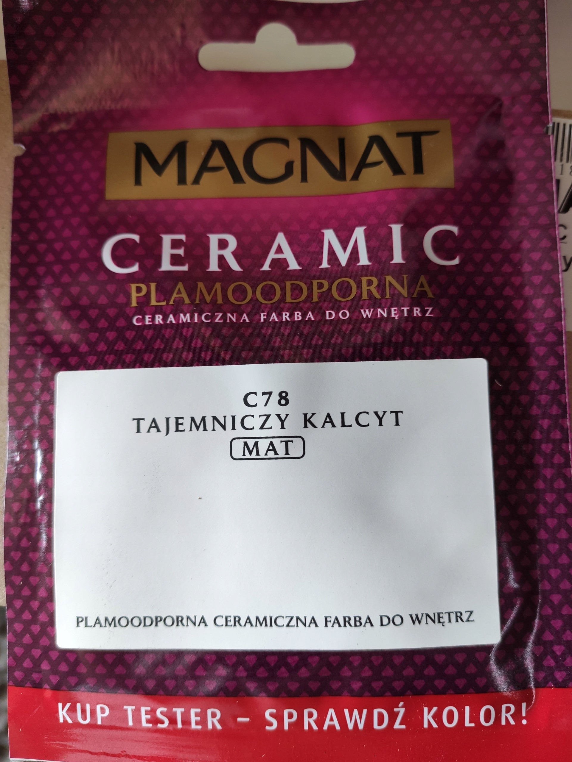 Magnat Tester Próbka Ceramic Tajemniczy Kalcyt