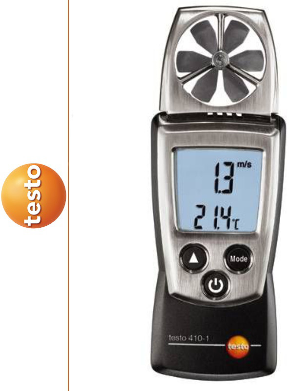 TESTO Anemometr wiatraczkowy 410-1 05604101