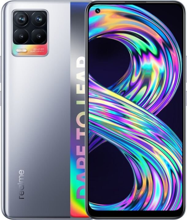 Realme 8 6GB/128GB Dual Sim Srebrny