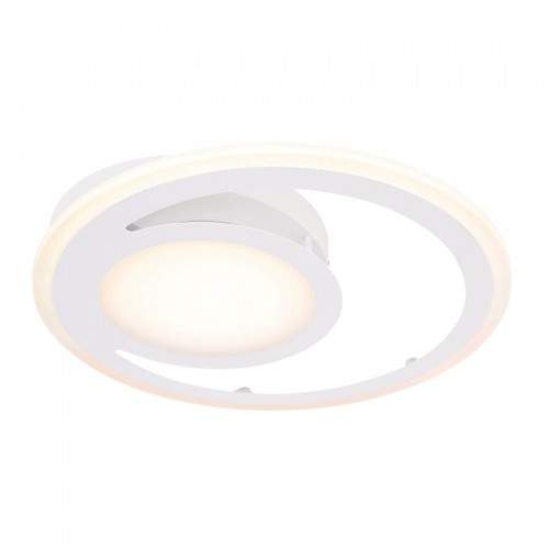 Zdjęcia - Żyrandol / lampa Globo Lampa sufitowa  Fenna 67120-40D LED 40W 4000K ring biała 