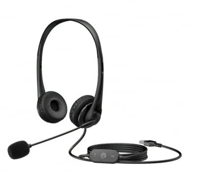 HP Stereo USB Headset G2 428H5AA czarne