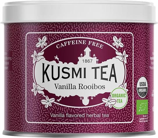 Kusmi Herbata bio Rooibos Vanilla puszka 100 g 21666A1070