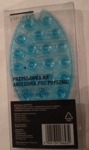 Inny ŁAZIENKOWE UCHWYTY NA PRZYSSAWKI NA ŻEL, SZAMPON ryba nieb