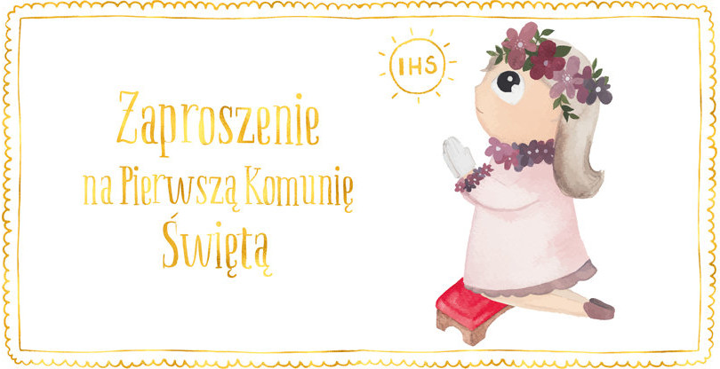 Henry Zaproszenie, Pierwsza Komunia Święta, 10 sztuk