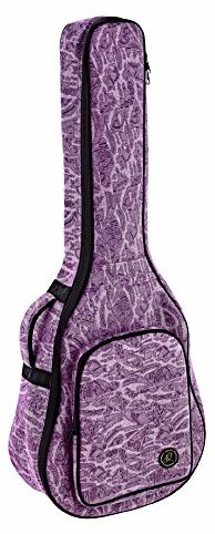 Ortega Guitars Dreadnought Gigbag - Purple Jeans Style - 10 mm tapicerka (OGBAC-DN-PUJ) OGBAC-DN-PUJ