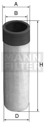 MANN Filtr powietrza wtórnego -FILTER CF 50