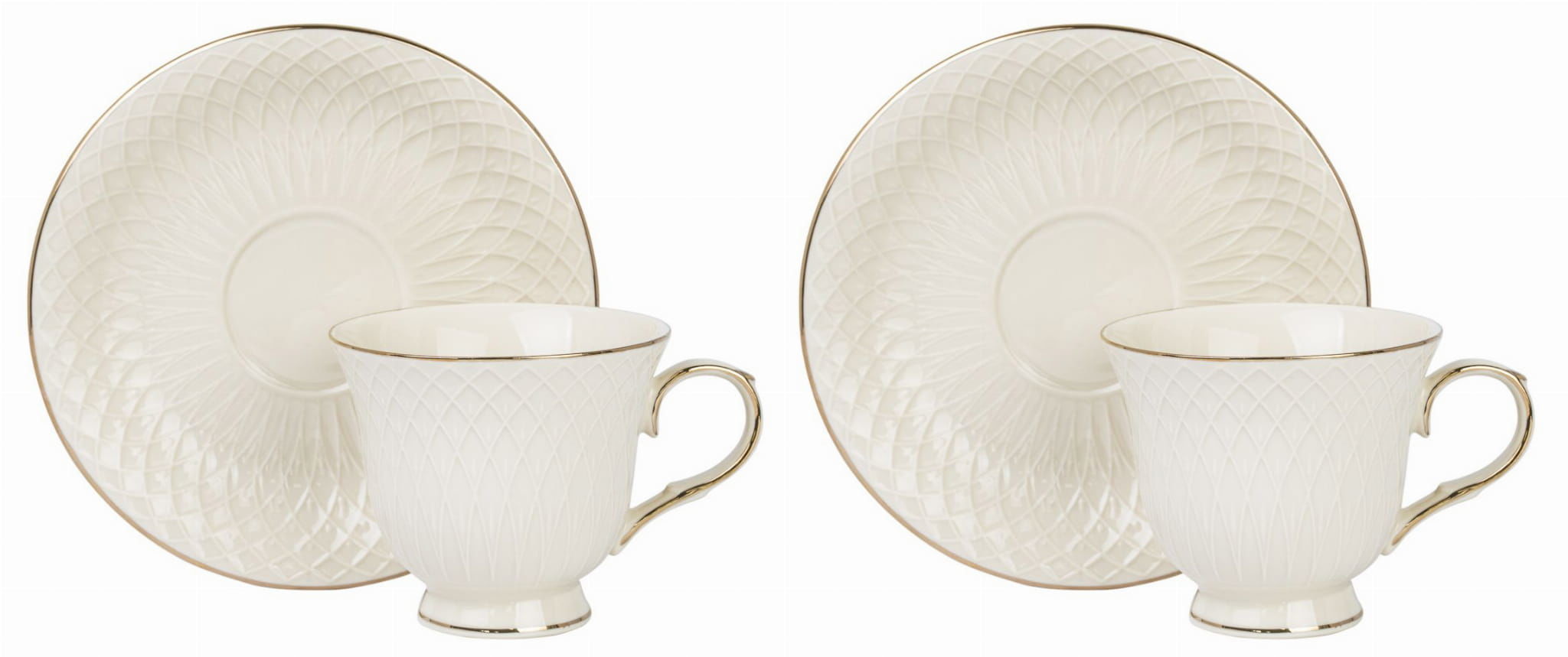 Veroni AMY KOMPLET FILIŻANEK 2+2 210ml