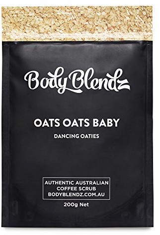 Body Peeling blendz oats oats | naturalny do kawy z organicznym owsa przeciwko cellulitu, trądzik i picke | Body Scrub z wysokiej jakości Arabica | do kawy na delikatnej skóry i czysta | organiczna pe 9349887000040