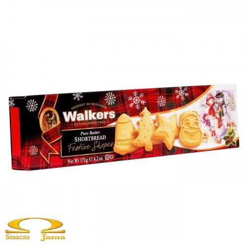 Walkers Ciastka Świąteczne Kształty 175g SLOD107