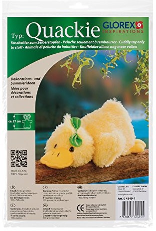 Glorex GmbH glorex 0 4637  1 lis przytulanka do selberstopfen foxi, do gry, 23 cm 0 4549-1