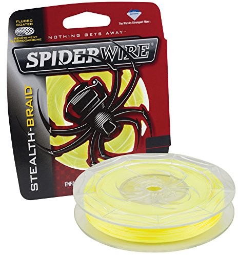 Spiderwire Spider wire Stealth Braid, zieleń mchu, 50 G, żółty SCS20Y-300