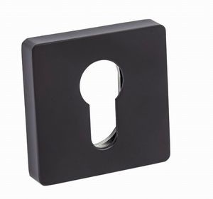 Alubrass klamki drzwiowe Szyld R na wkład czarny BLITZ SRCZY SRCZY