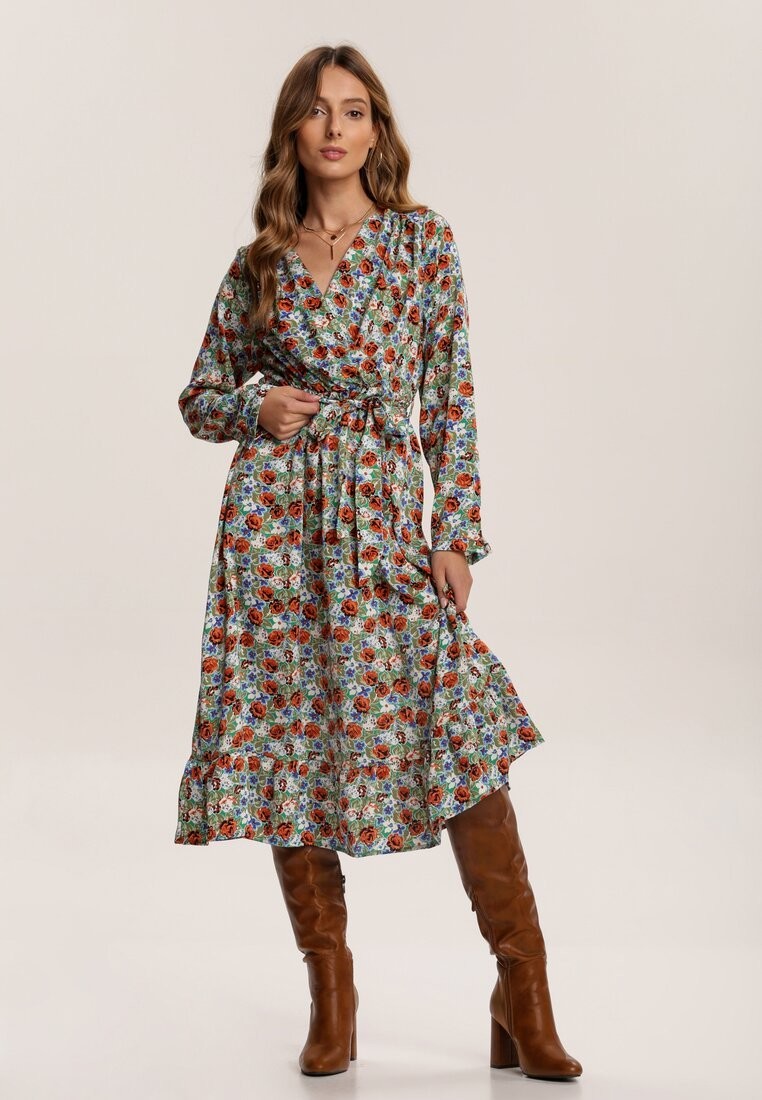 Zielona Sukienka Zellvia