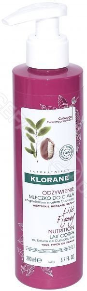 Klorane Mleczko do ciała Liść Figowy 200 ml 7073483