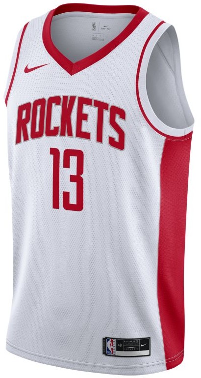 Nike Koszulka NBA Swingman James Harden Rockets Association Edition 2020 - Biel CW3592-106
