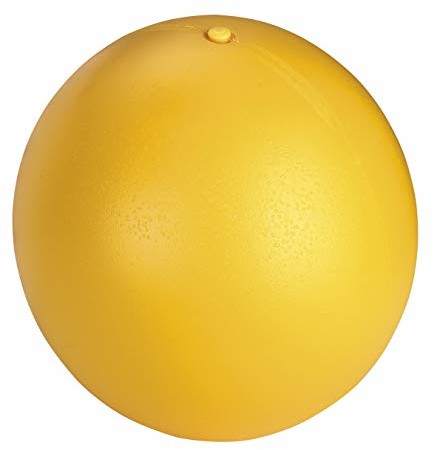 Kerbl 82274 piłka do gry z tworzywa sztucznego dla psów, 30 cm, żółty