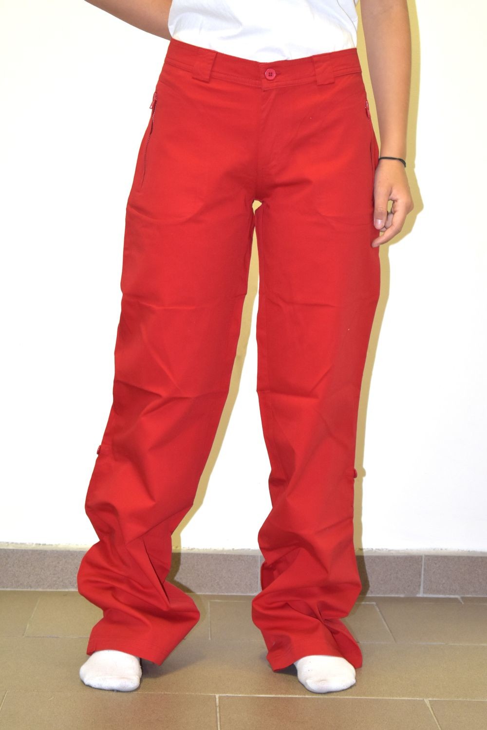 Rusty spodnie damskie KRISTEN PANT Red