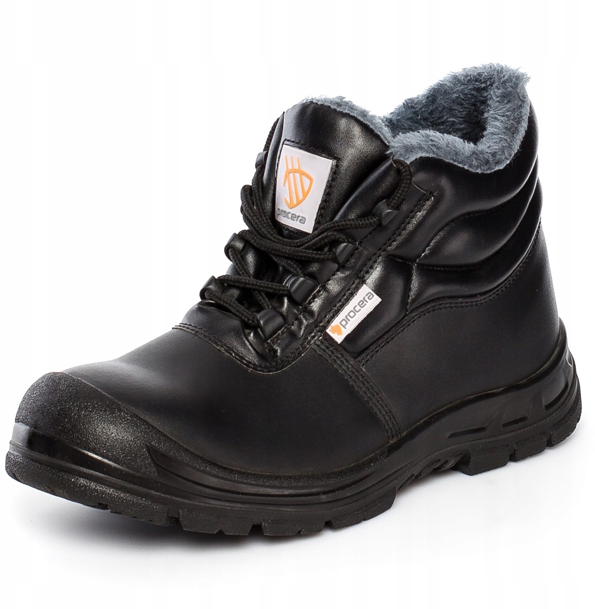 Buty Robocze Wysokie Ochronne Skórzane Zimowe 44