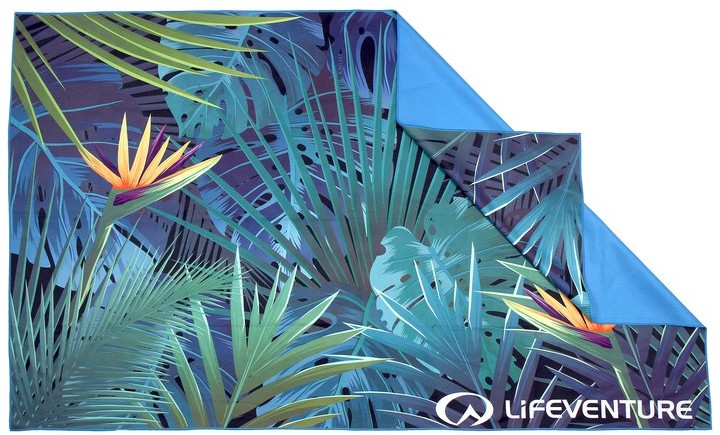 Littlelife Ręcznik szybkoschnący Soft Fibre Lifeventure - Tropical 150x90 cm