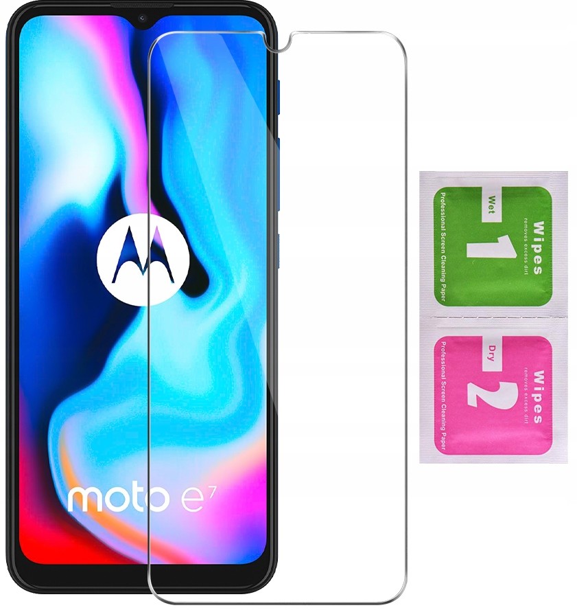 TEMPERED Szkło hartowane Glass - do Motorola E7