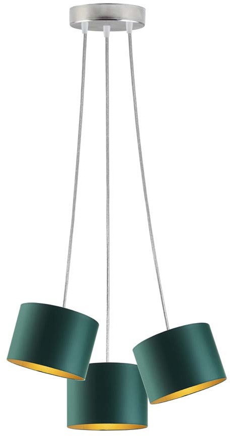 LYSNE Designerska lampa wisząca pająk WAIKIKI GOLD 400040/91 W5