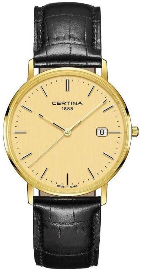 Фото - Наручний годинник Certina Zegarek  C901.410.16.021.00 Priska Gold 18K 38mm - Natychmiastowa W 