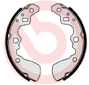 BREMBO Zestaw szczęk hamulcowych S 79 501