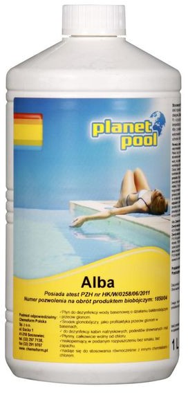 Planet Pool Produkt do pielęgnacji wody basenowej ALBA 1 l