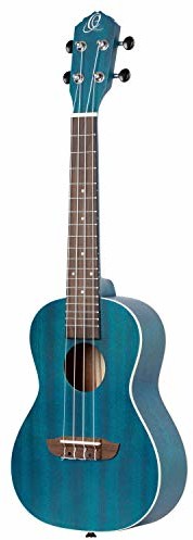 Ortega Guitars ORTEGA Earth seria koncertowa Ukulele Lefty - Ocean Blue (RUOCEAN-L) RUOCEAN-L
