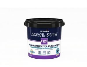 Śnieżka Masa naprawcza elastyczna z zawartością włókna szklanego Acryl-Putz FX23 Flex 1,4kg FX23FLEX1,4
