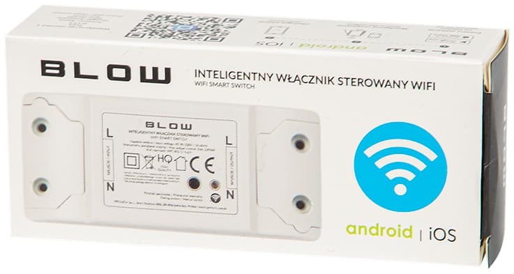 Inteligentny włącznik sterowany WiFi 72-080#