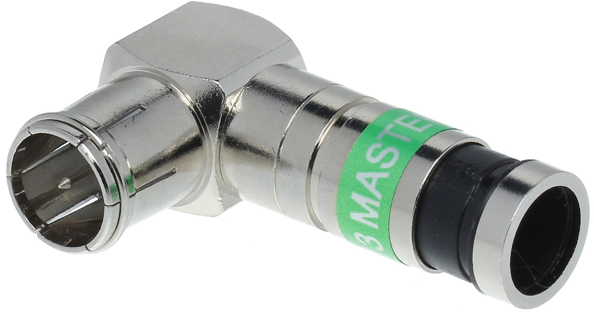 Wtyk kompresyjny kątowy F-WKS/ZAC-TRI113 F-WKS/ZAC-TRI113