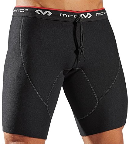 McDavid Neoprene Support śpiwór dla ryb łososiowatych, Shorts, czarny, M MD479-01-33