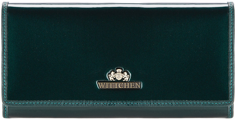 Wittchen 25-1-075-0 Portmonetka ciemny zielony
