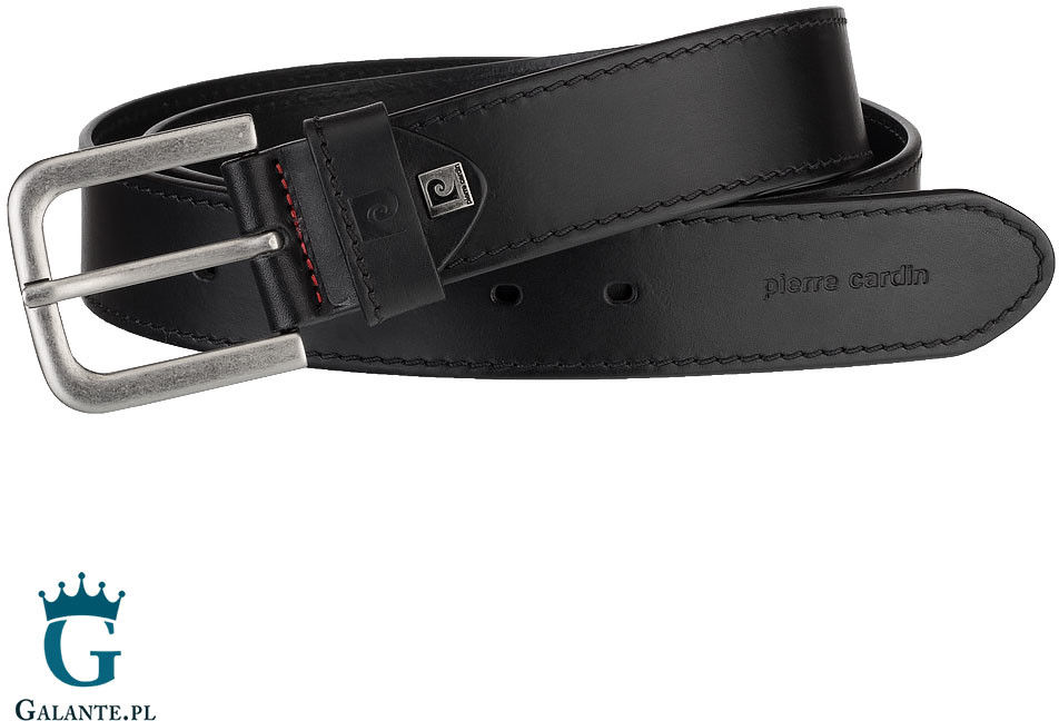Pierre Cardin Skórzany pasek męski 70308 70308