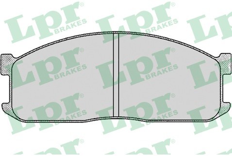 LPR GROUP Zestaw klocków hamulcowych, hamulce tarczowe GROUP 05P039