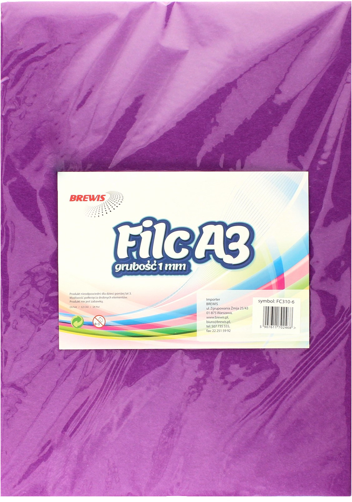 BREWIS Filc A3 fioletowy Brewis (10)