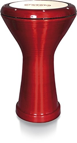 VATAN Vatan 3025 cali Darbuka lakierowana egipska duża średnica 22 cm czerwona 3025