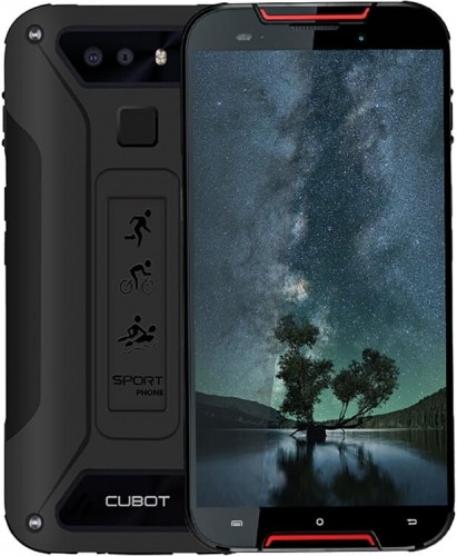 Cubot Quest Lite 32GB Dual Sim Czarno-czerwony