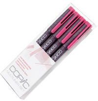 Copic COPIC Multiliner Cienkopis 0.5,0.3,0.1,0.005 pink 22075622