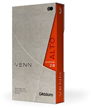 D'Addario Woodwinds D'Addario VENN trzciny do saksofonu altowego, G2, siła 2.0 VAS0120G2
