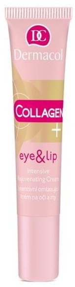 Dermacol Collagen+, krem do kolic oczu i ust Eye & Lip Intensive Rejuvenating Cream, 15 ml