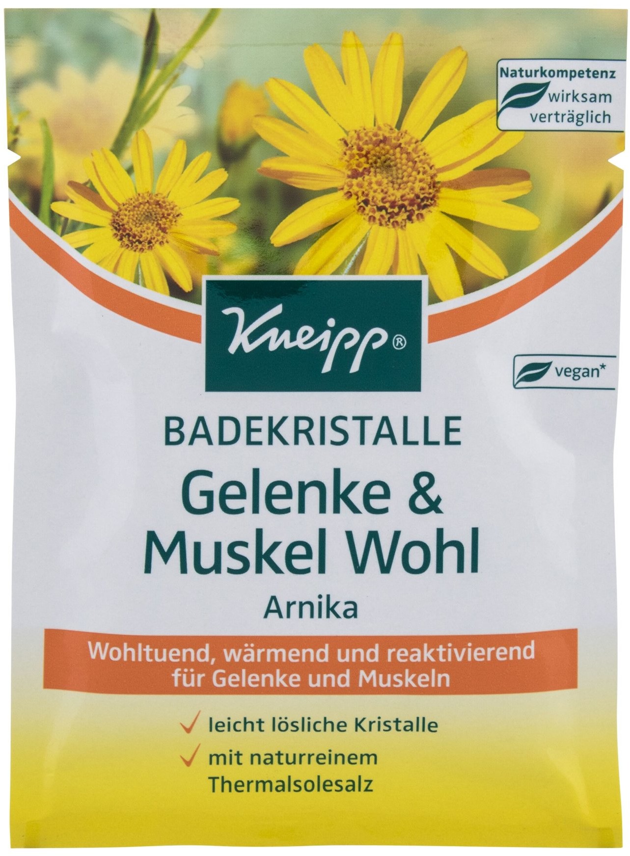 Фото - Інша косметика Kneipp Arnica Active sól do kąpieli 60 g unisex 