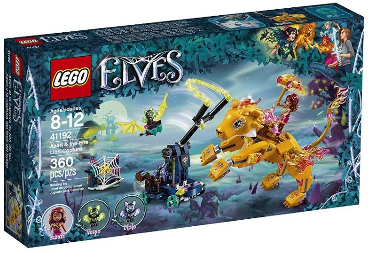 LEGO Elves Azari i schwytanie lwa ognia 41192