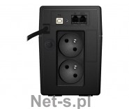 PowerWalker UPS POWER WALKER LINE-INTERACTIVE 650VA 2X 230V PL OUT RJ11 IN/OUT LCD (VI 650 LCD)