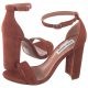 Steve Madden Sandały Carrson Chestnut Suede SM11000008-03002-839 (ST3-a) para 36:1|37:2|38:2|39:2|40:1|