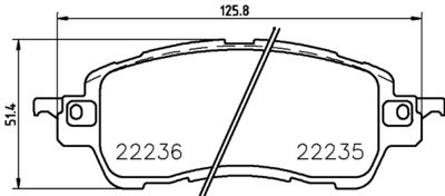 TEXTAR (TMD Friction Services GmbH) (TMD Friction Services GmbH) 2223501 2223501