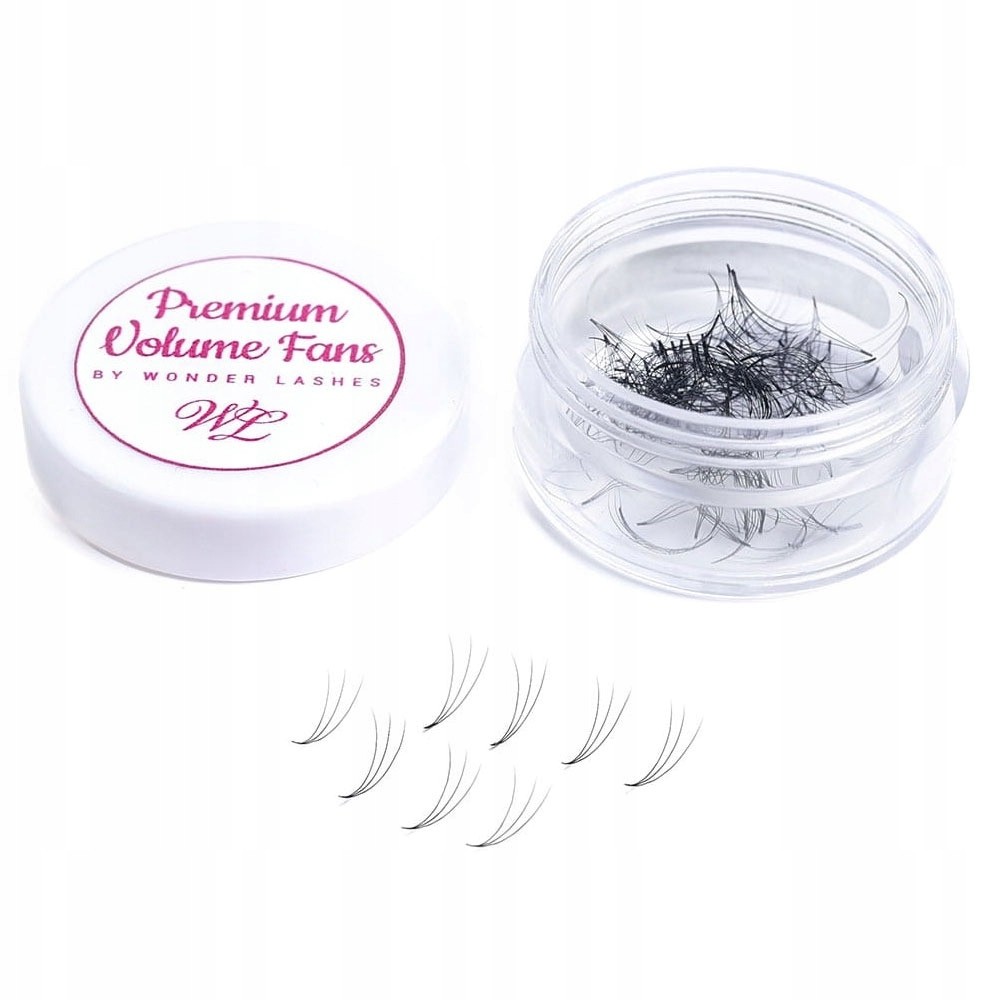 Wonder Lashes rzęsy kępki sypane 3w1 D 0,07 8mm