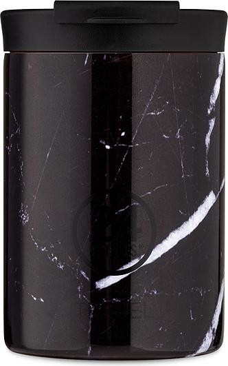 24Bottles Kubek termiczny Travel Tumbler Grand czarny marmur 350 ml 420